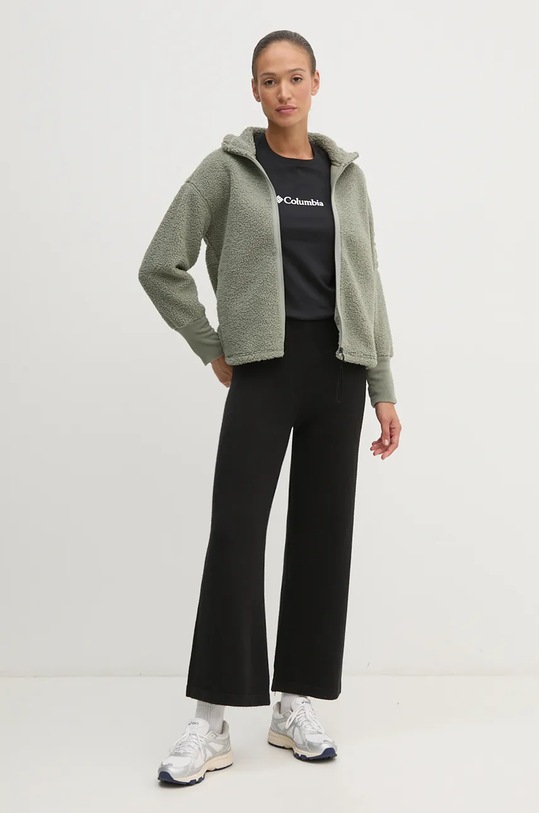 Didriksons bluza MELLA 505446 verde AW24