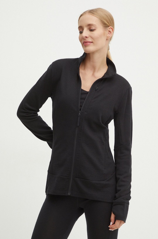 Icebreaker hanorac Merino 260 QuantuIV uni negru IBBA56XQ0011