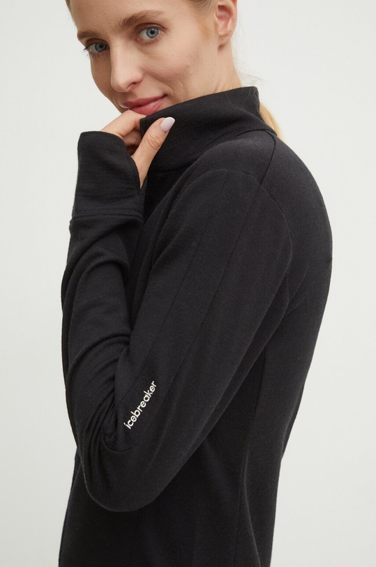 Icebreaker hanorac Merino 260 QuantuIV negru IBBA56XQ0011