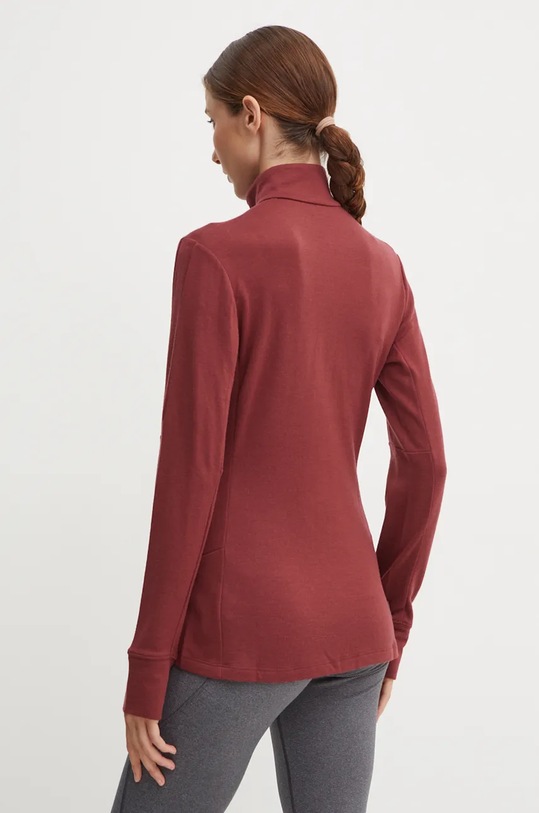 Sportovní mikina Icebreaker Merino 260 Quantum IBBA56XQ08D1 burgundské AW24