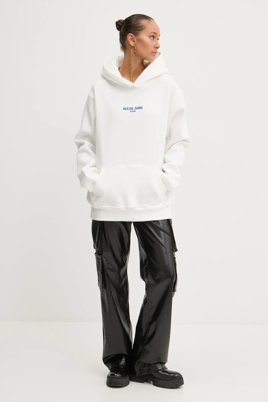 Oblečení Mikina Sixth June 34402 bílá