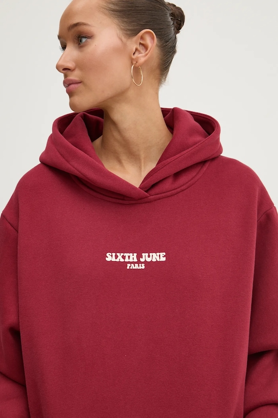 Mikina Sixth June burgundské 34402