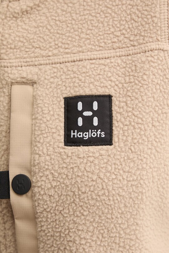 Спортен суичър Haglöfs Malung Pile 606959 бежов