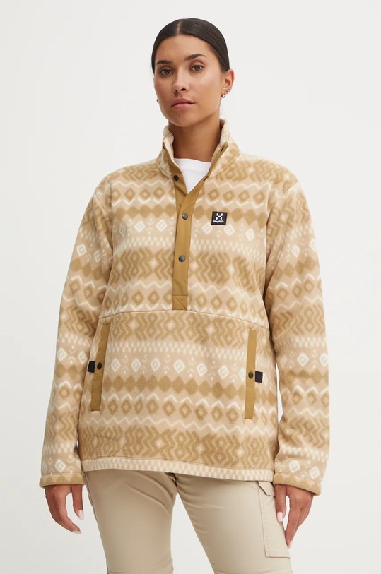 Sportska dukserica Haglöfs Mora Mid Planet friendly bež 606557