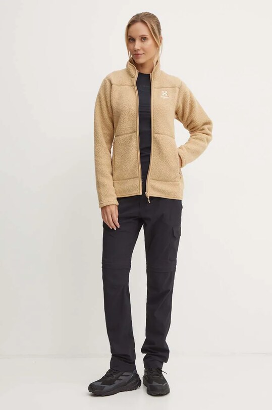 Haglöfs hanorac Mossa Pile 606538 bej AW25