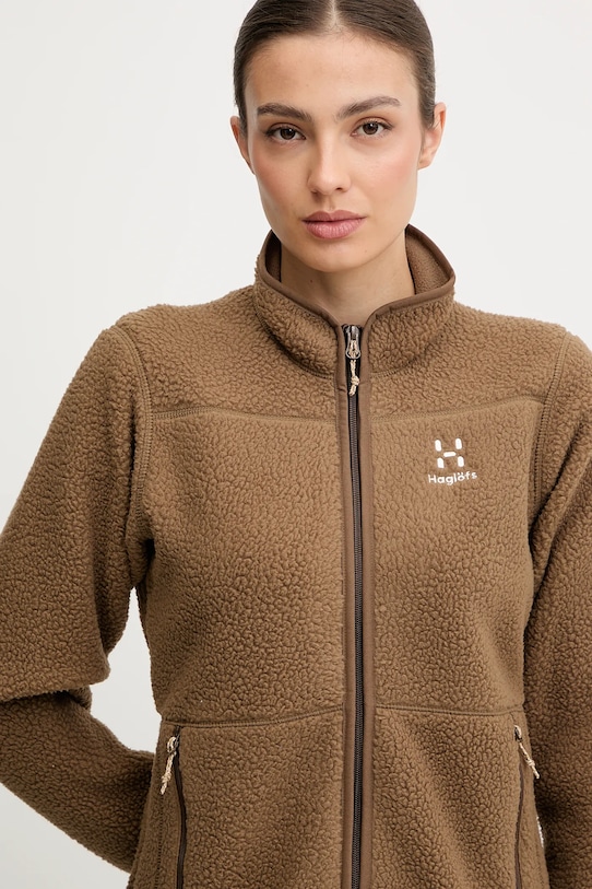 Haglöfs bluza sportowa Mossa Pile zielony 606538