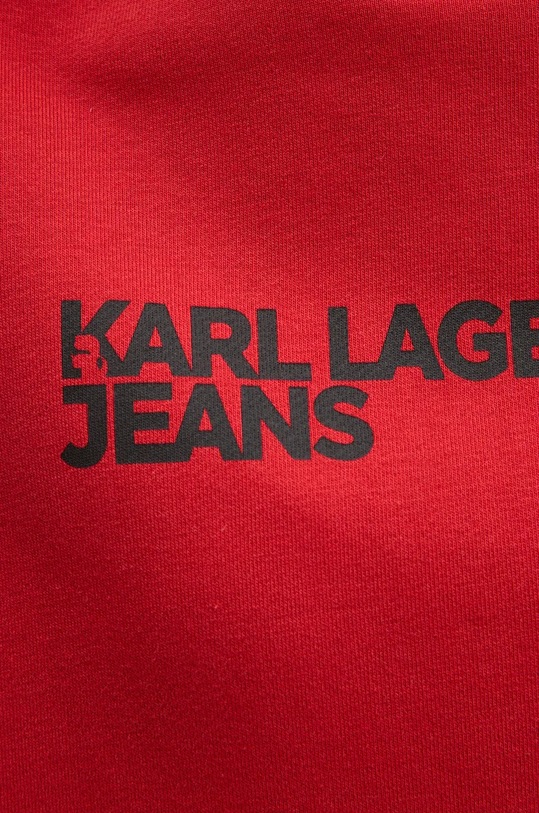 Karl Lagerfeld Jeans bluza 246J1809 czerwony
