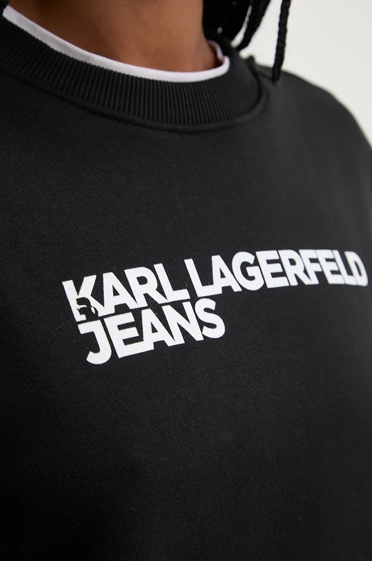 Karl Lagerfeld Jeans bluza 246J1809 negru