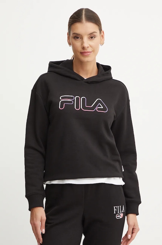 Fila bluza Lorca pozostałe czarny FAW0915