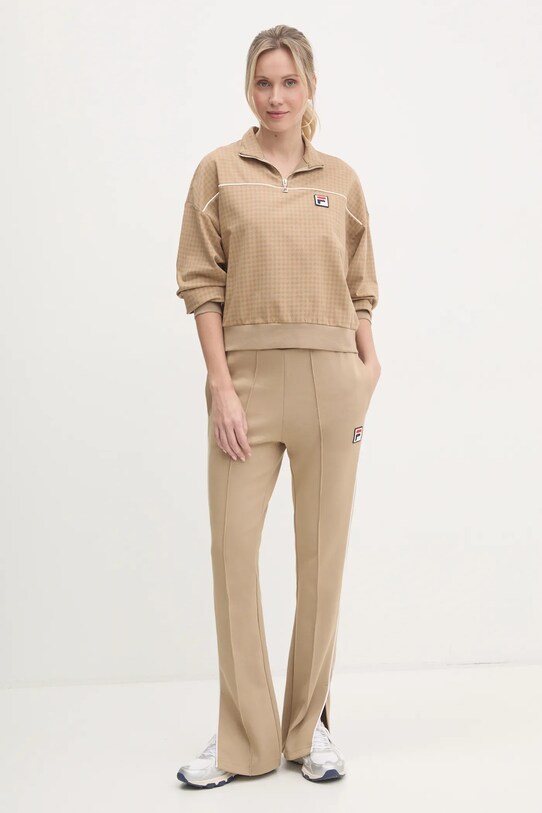 Кофта Fila Liebau FAW0879 зелений AW24