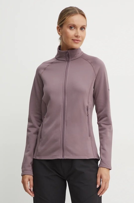 Montane bluza sportowa Fury Lite bez kaptura fioletowy FFULJ17