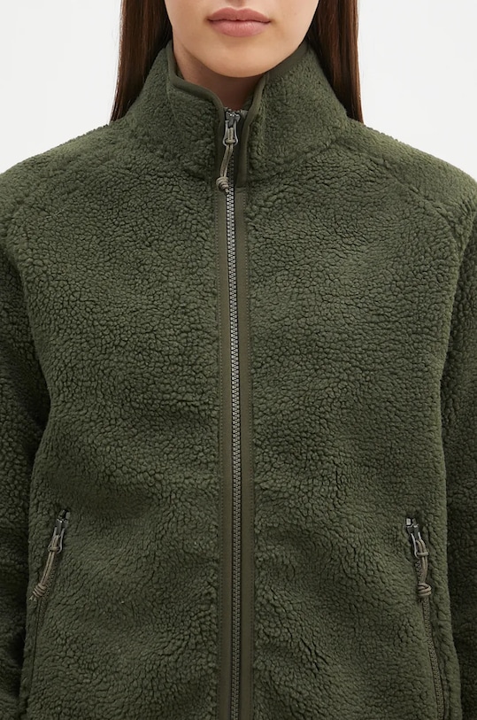 Fleecová mikina Fjallraven Vardag Pile Fleece W zelená F84789.662