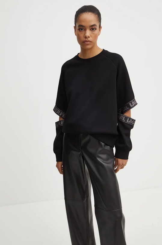 Mikina Karl Lagerfeld 246W1802 černá