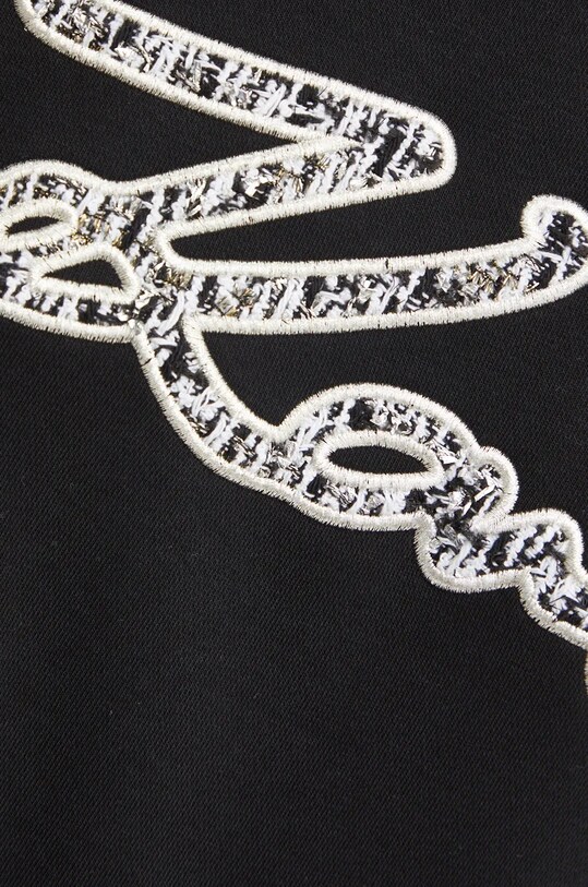 Karl Lagerfeld bluza 246W1812 czarny