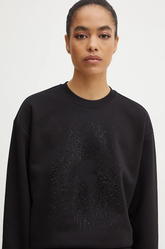 Karl Lagerfeld bluza imprimeu negru 246W1813