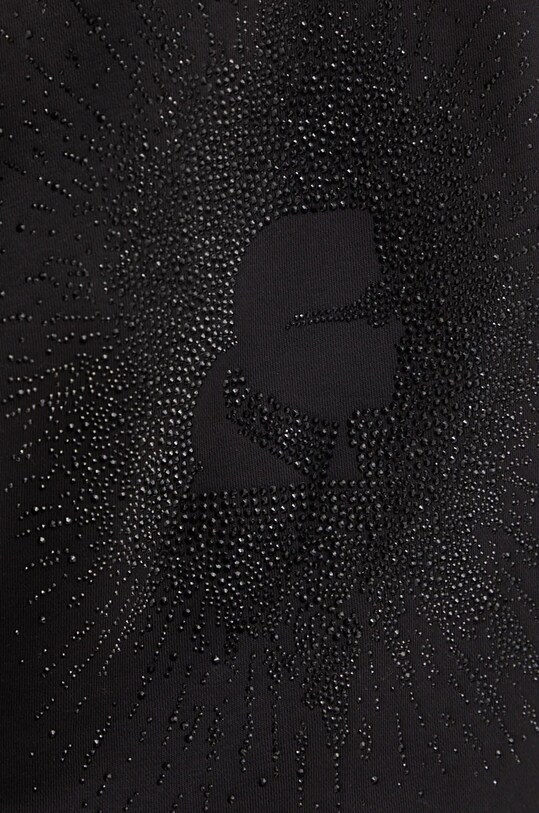 Karl Lagerfeld bluza 246W1813 negru
