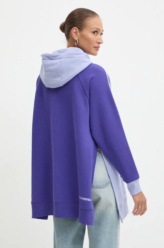 Îmbrăcăminte Karl Lagerfeld bluza 246W1815 violet