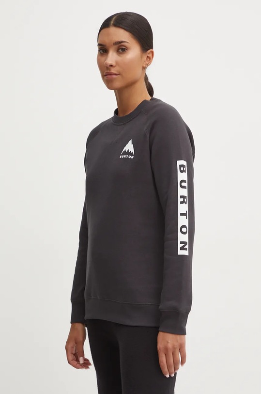 Mikina Burton bez kapucne sivá 227411