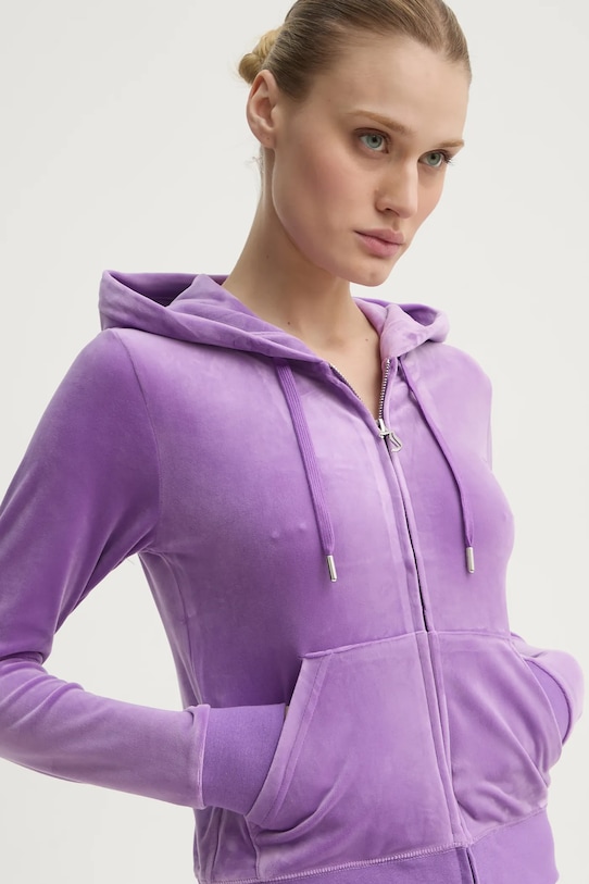 Juicy Couture bluza ROBERTSON CLASS uni violet JCAP176.695
