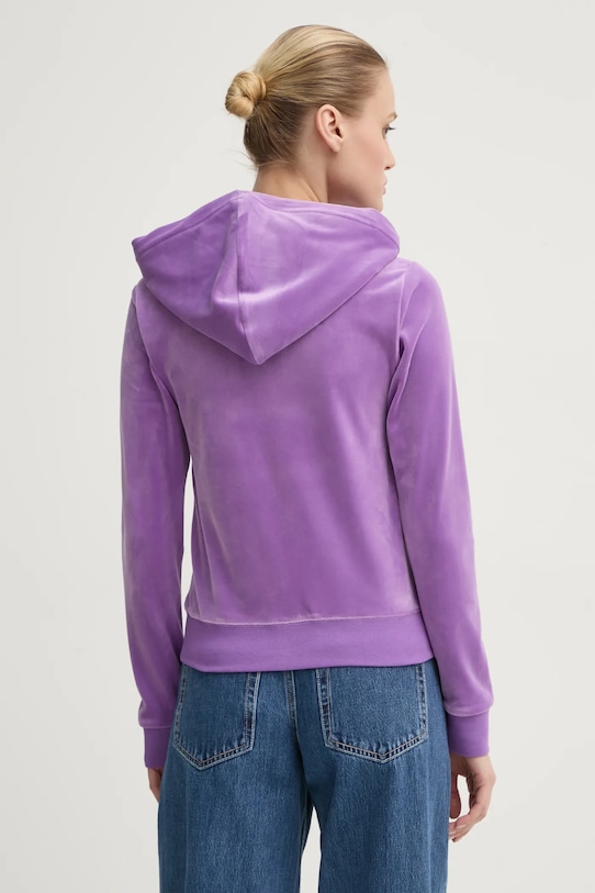 Juicy Couture bluza ROBERTSON CLASS violet JCAP176.695