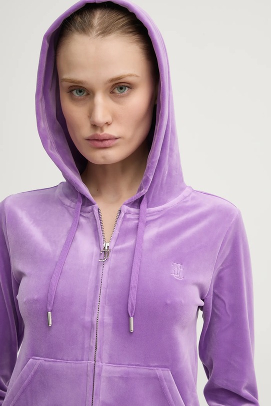 Juicy Couture bluza ROBERTSON CLASS JCAP176.695 violet