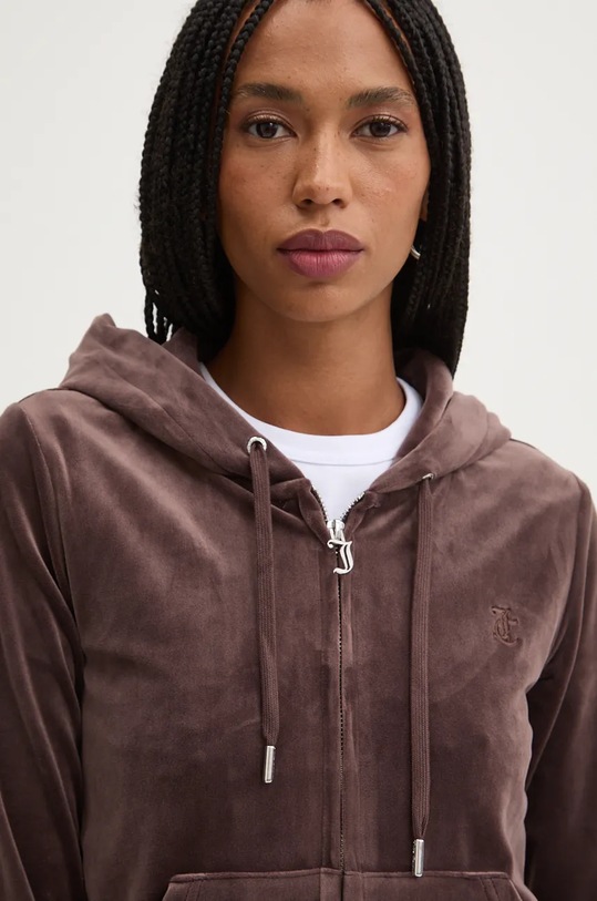 Juicy Couture bluza ROBERTSON CLASS maro JCAP176EU.193
