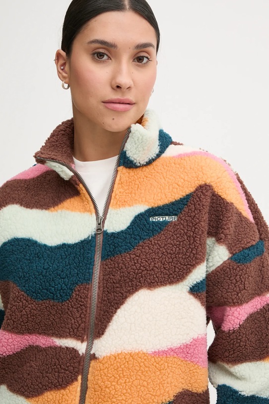 Picture gyapjú pulóver Gypsi barna WSW0344