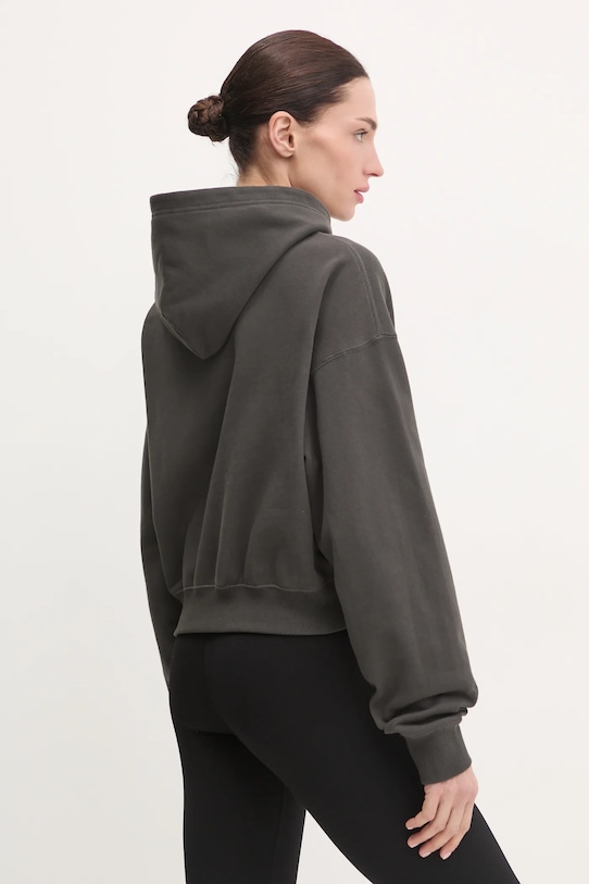 Одяг Бавовняна кофта P.E Nation Cresent 244H382 сірий