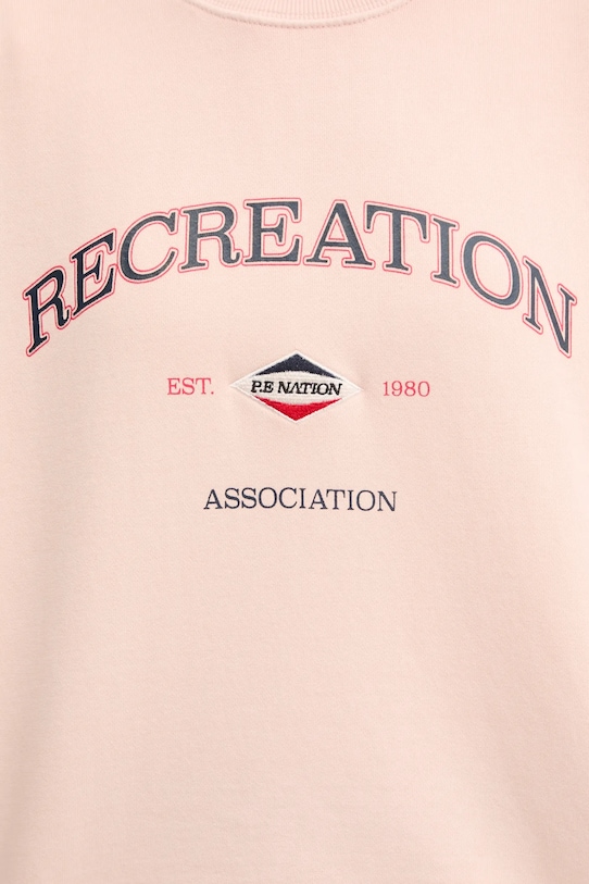 Mikina P.E Nation Recreation 244F404 ružová