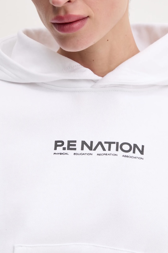 P.E Nation bluza bawełniana Transition 244H277 biały