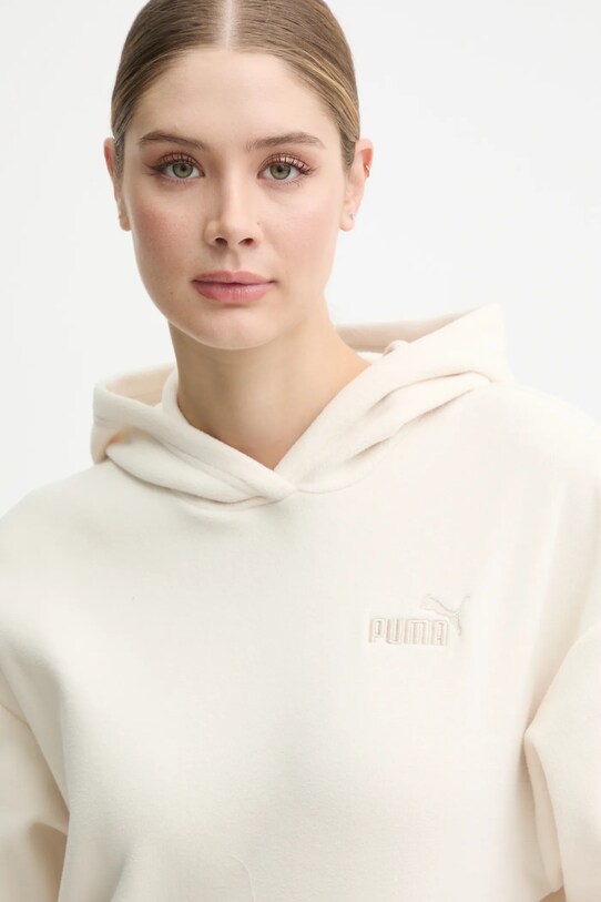 Puma hanorac fleece bej 681529