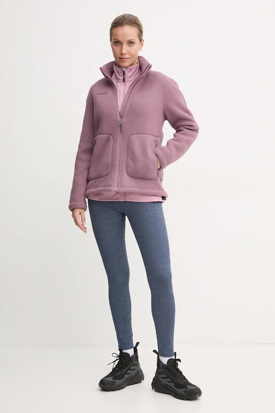 Спортивна кофта Mammut Falera 1014.05830 рожевий AW24