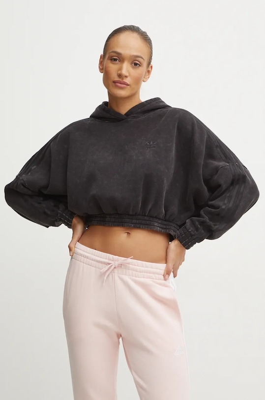 adidas Originals bluza pozostałe czarny IW5573