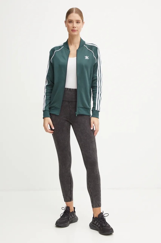 Mikina adidas Originals IY2168 zelená AW24