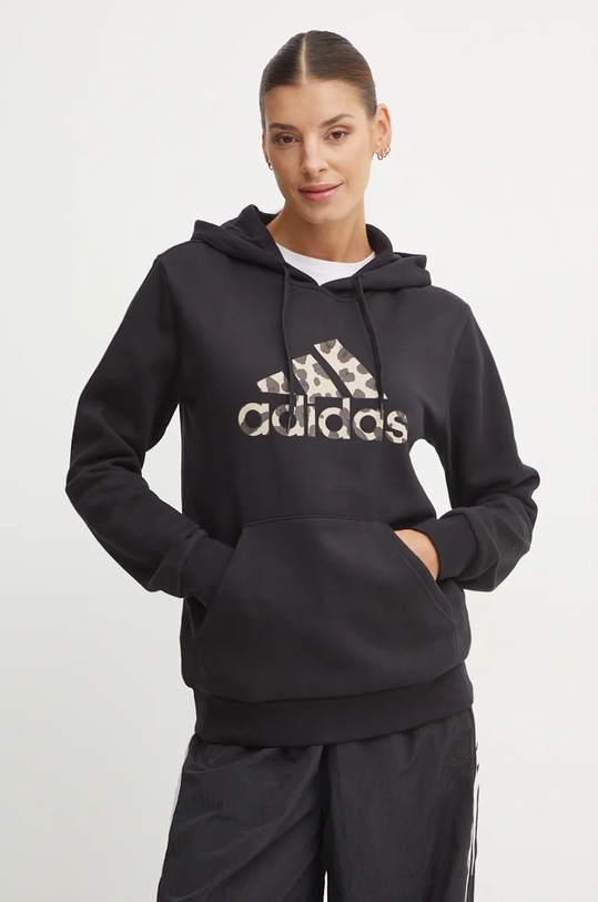 Mikina adidas s kapucí černá IW5152