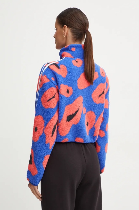 Oblečenie Fleecová mikina adidas Animal IY1664 modrá