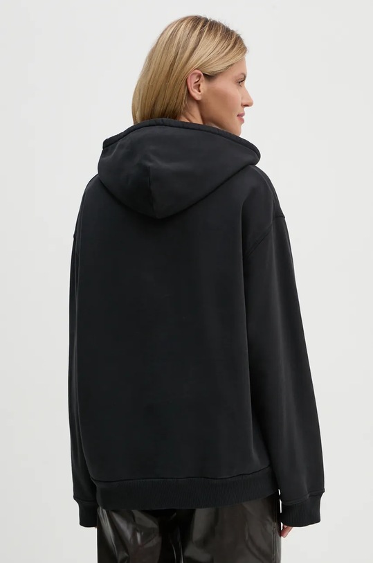 Одежда Хлопковая кофта Nanushka EVER NU24CRSH00199 чёрный