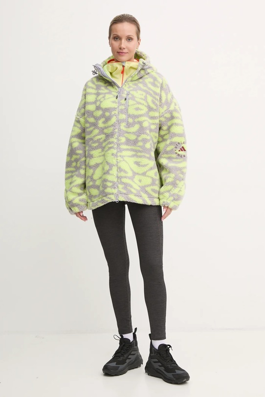 Sportska dukserica adidas by Stella McCartney IW6354 zelena AW24