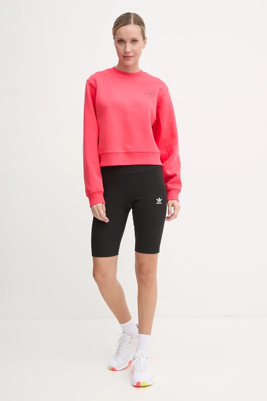 adidas by Stella McCartney bluza dresowa IW9909 pomarańczowy AW24