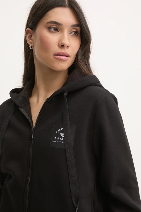 Emporio Armani Underwear bluza lounge czarny 164635.4F265