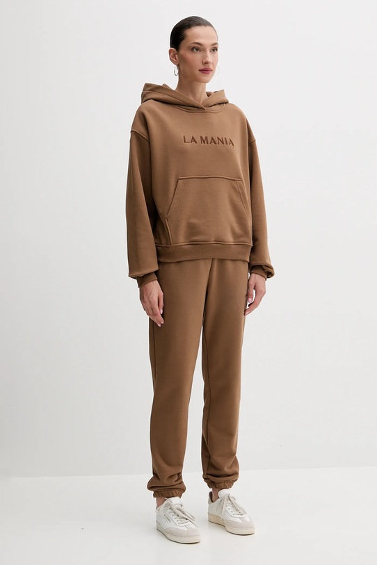 La Mania bluza BROOK BROOK brązowy AW25