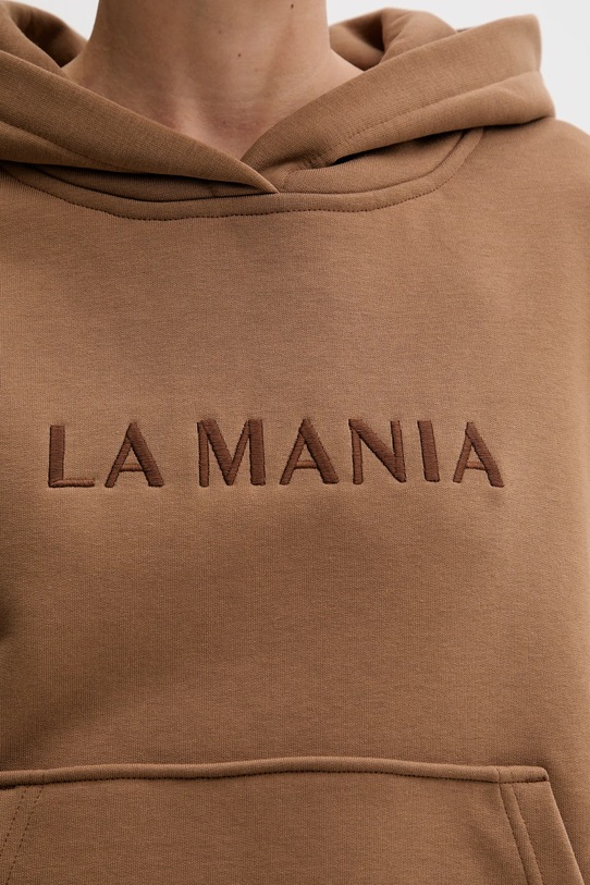 La Mania bluza BROOK BROOK brązowy