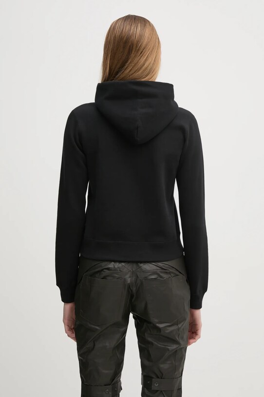 Odzież A Bathing Ape bluza bawełniana I LOVE BAPE PULLOVER HOODIE 1K80214002 czarny
