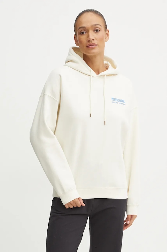 Rip Curl bluza SURF PUFF HERITAGE print bej 06AWFL