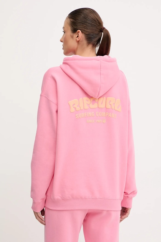 Oblečení Mikina Rip Curl SURF PUFF HERITAGE 06AWFL růžová