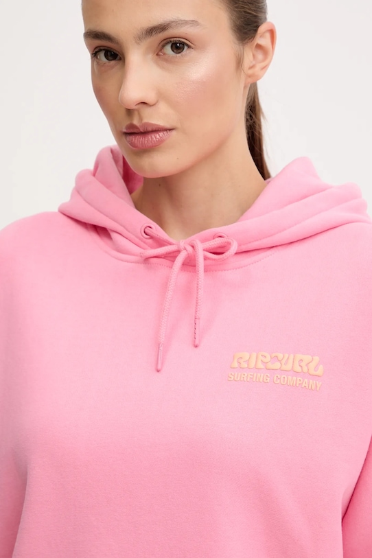 Rip Curl bluză SURF PUFF HERITAGE roz 06AWFL