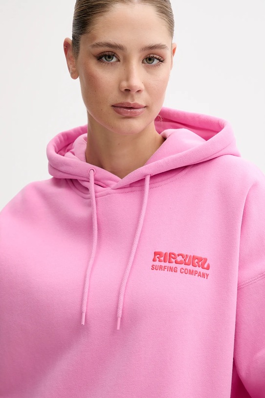 Rip Curl bluză SURF PUFF HERITAGE roz 06AWFL