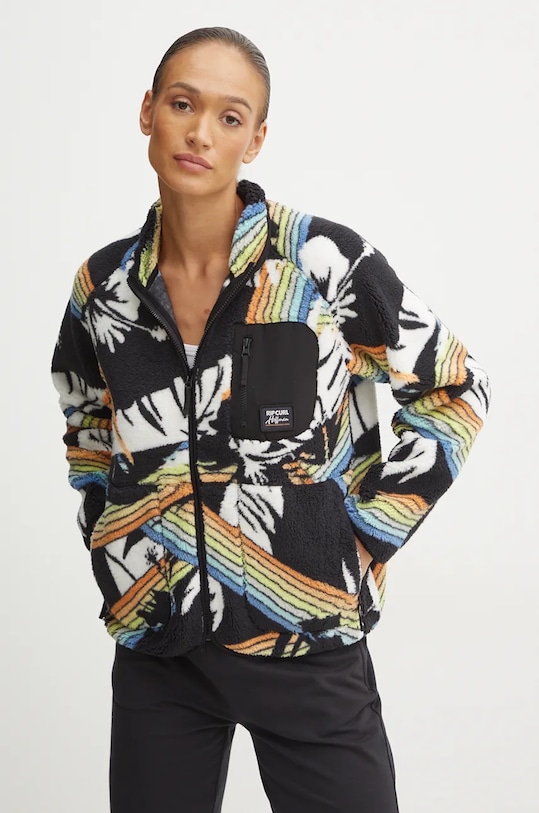 Флісова кофта Rip Curl HIGH TIDE без капюшона чорний 075WFL