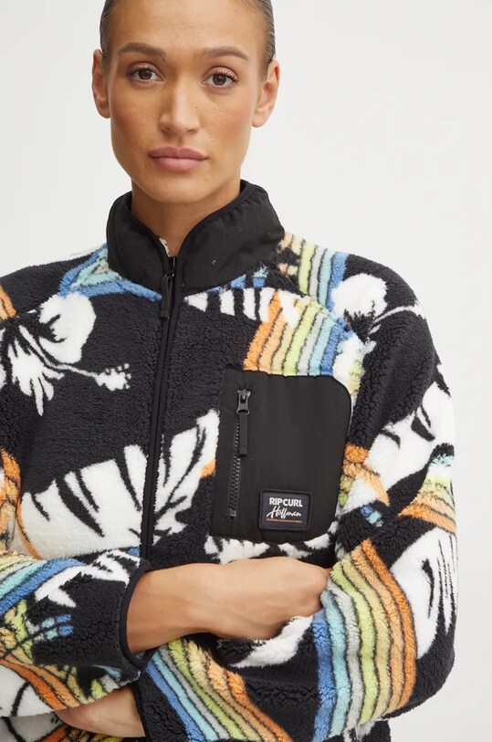 Rip Curl hanorac fleece HIGH TIDE negru 075WFL