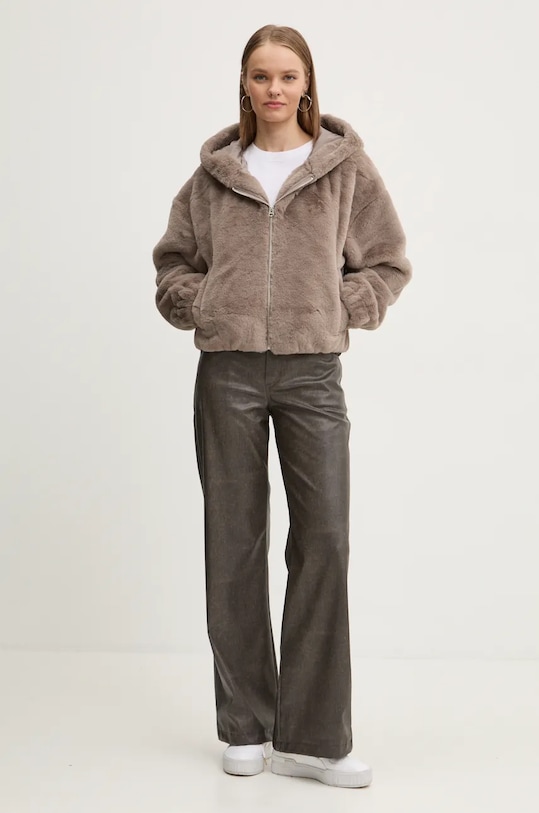 Mikina Hollister Co. KI344.4052.400 béžová AW24